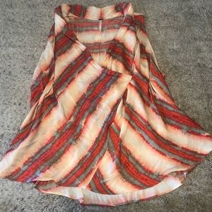 Free People drape neck wrap tank